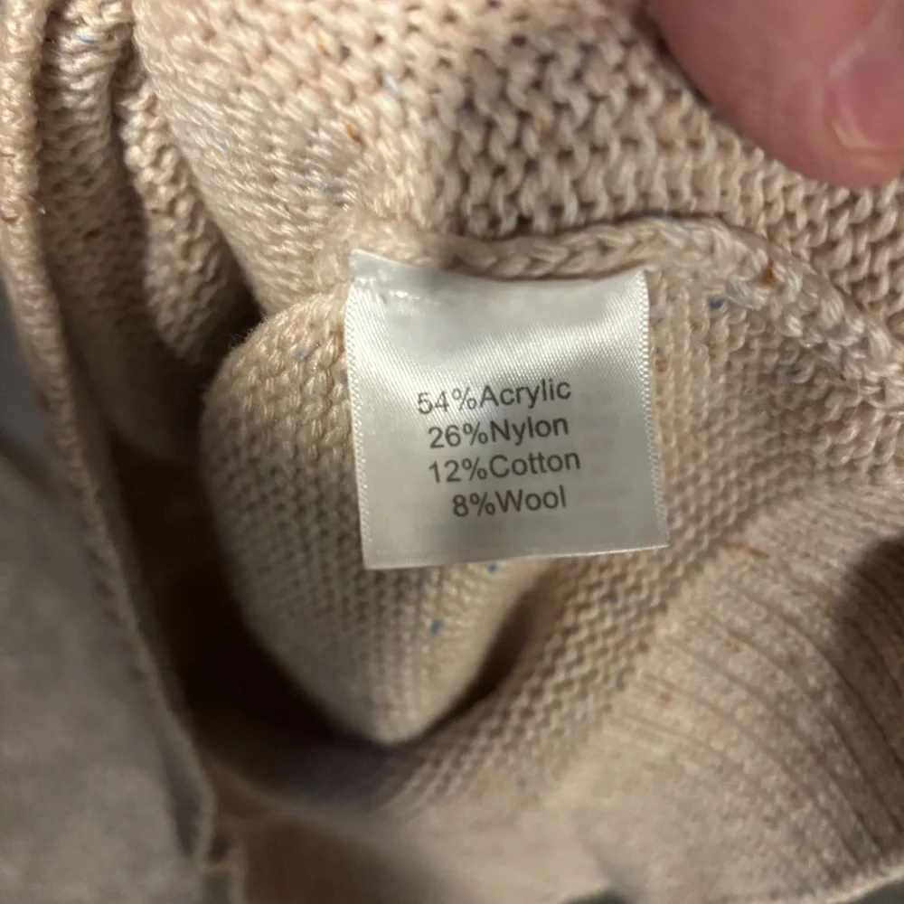 Women’s Sahalie Cream Fair Isle Sweater - Picture 3 of 5